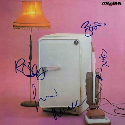 The Cure signed Three Imaginary Boys album