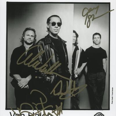 Van Halen signed photo