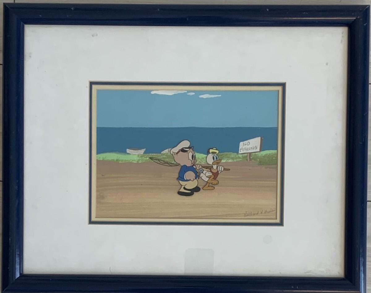 It's All In The Wind Richard H. Thomas signed sericel | EstateSales.org