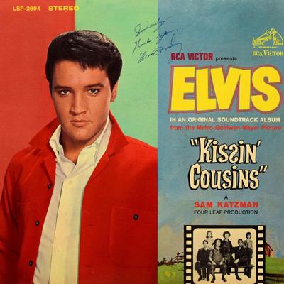 Elvis Presley signed Kissin Cousins album