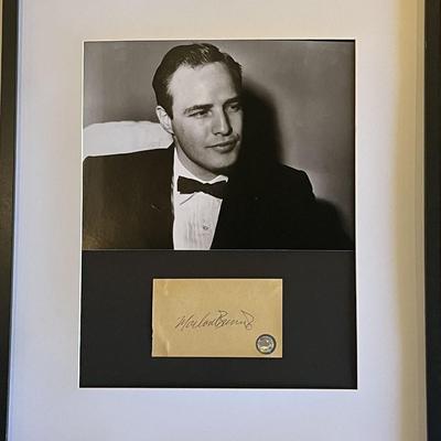 The Godfather Marlon Brando original signature collage