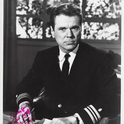 Jackie Cooper signed photo