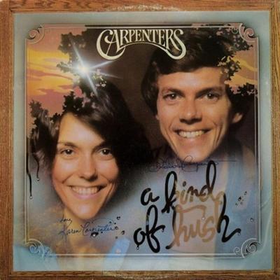 The Carpenters signed A Kind Of Hush album