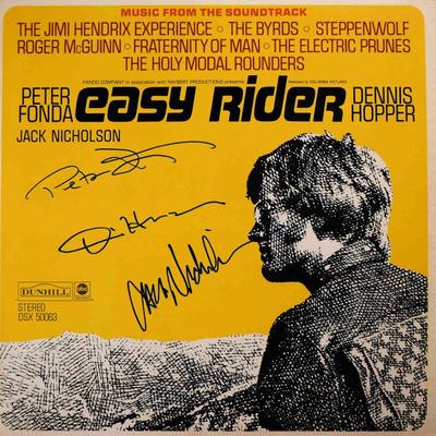 Easy Rider signed Original Motion Picture Soundtrack album