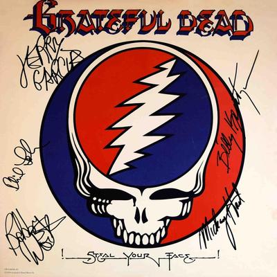 The Grateful Steal Your Face signed album