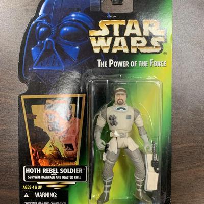 Star Wars unsigned Hoth Rebel Soldier action figure