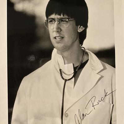 Three for the Road Alan Ruck signed movie photo