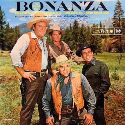 Bonanza
TV’s Original Cast signed soundtrack