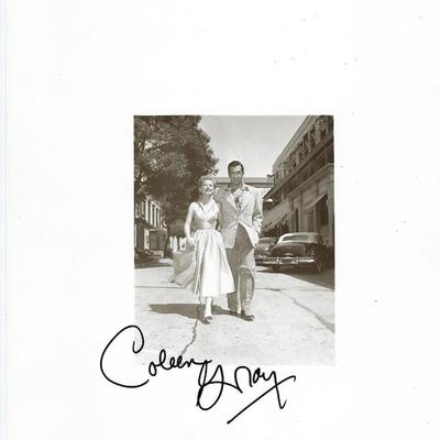 Coleen Gray signed photo