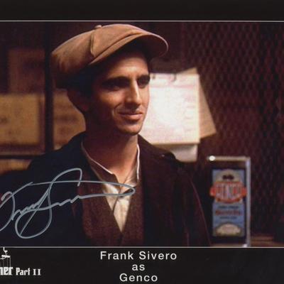The Godfather Part II Frank Sivero signed movie photo 