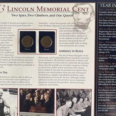 1953 Lincoln Memorial Cent Panel