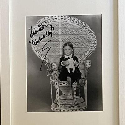 The Addams Family Lisa Loring signed photo