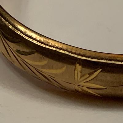 14k Gold Bangle Bracelet - 28 grams