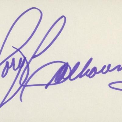 Rory Calhoun signature