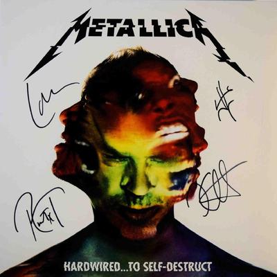 Metallica signed Load album