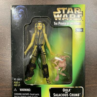 Star Wars unsigned Oola action figure