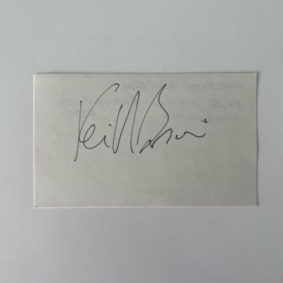 Classical conductor Keith Brion original signature 