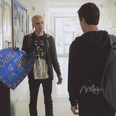 13 Reasons Miles Heizer signed photo