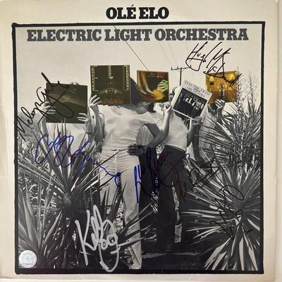 ELO Ole ELO signed album