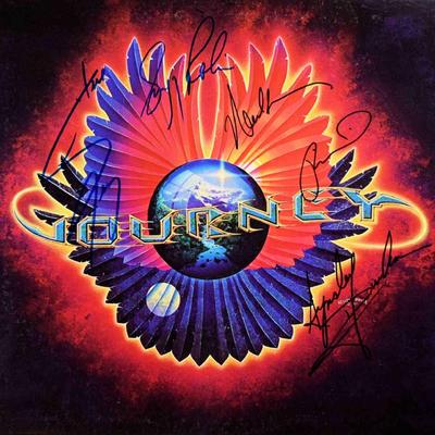 Journey signed Infinity album