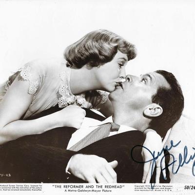 The Reformer and the Redhead 	June Allyson signed movie photo