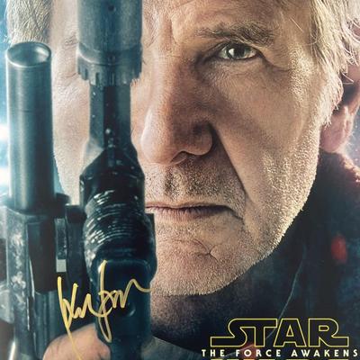 Star Wars The Force Awakens Harrison Ford signed photo GFA authenticated