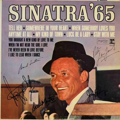 Frank Sinatra signed Sinatra '65 album
