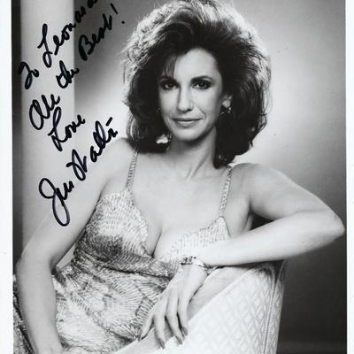 June Valli signed photo