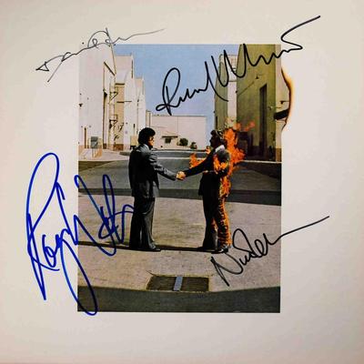 Pink Floyd signed Wish You Were Here album