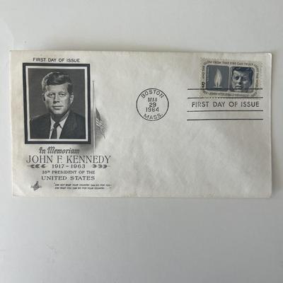 John F Kennedy First Day Cover