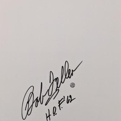MLB Hall Of Famer Bob Feller Autograph