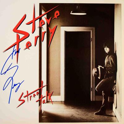 Steve Perry signed Street Talk album