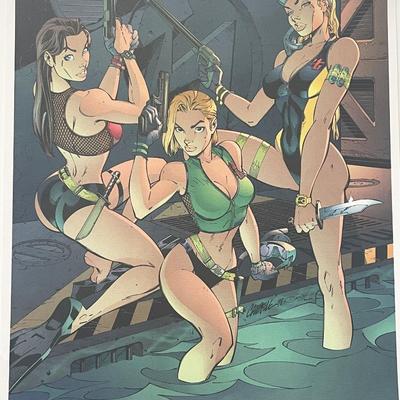Danger Girl 1998 Comic Art by J. Scott Campbell