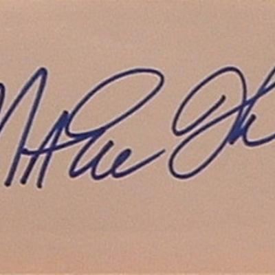Magic Johnson signature slip 