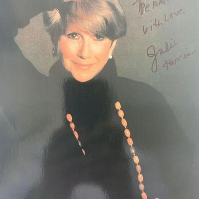 Julie Harris signed photo