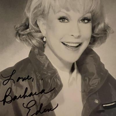 Barbara Eden facsimile signed photo. 5x7 inches