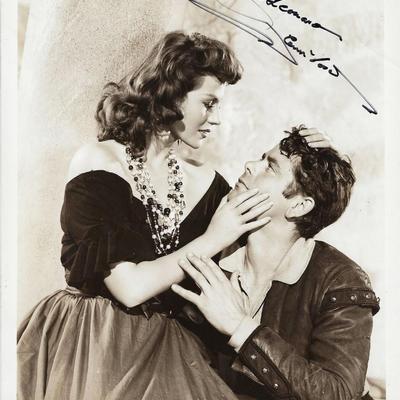 The Loves of Carmen Glenn Ford signed movie photo