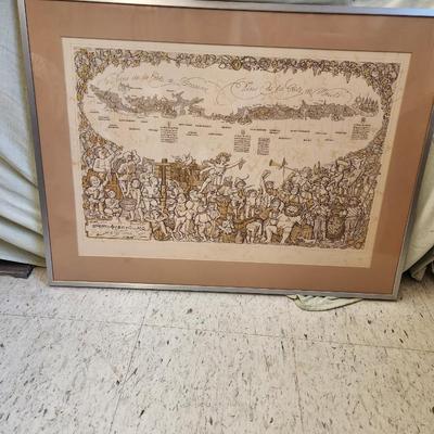 French wine print - New Holland
