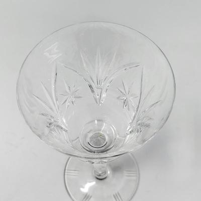 Crystal Decanter + Three Cordial Glasses