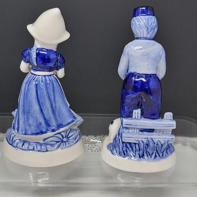 Delft Blue Figurines and Bells