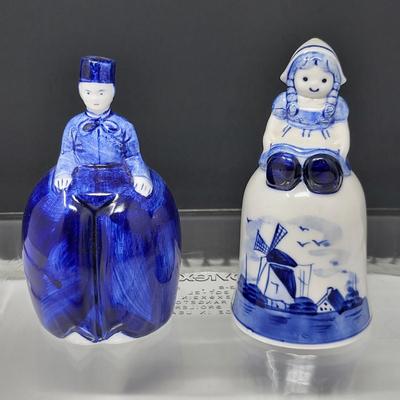 Delft Blue Figurines and Bells