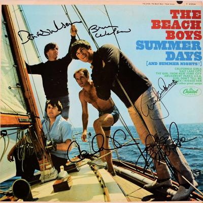 The Beach Boys signed Summer Days album