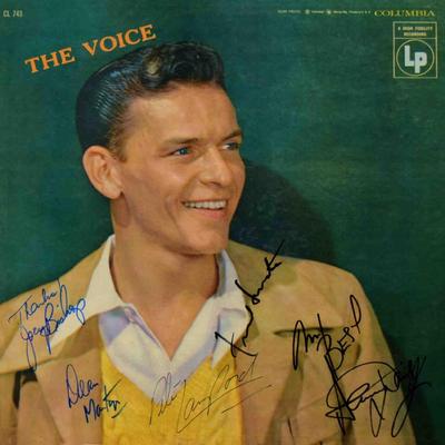 Frank Sinatra signed The Voice album