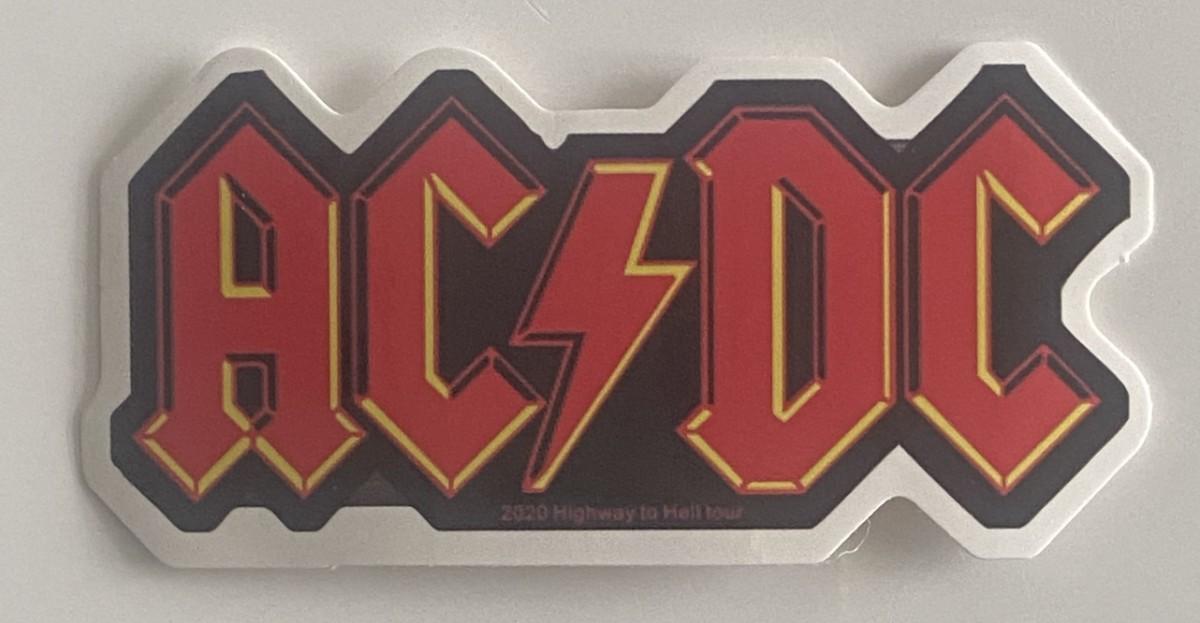 AC/DC logo sticker | EstateSales.org