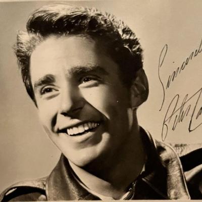 Peter Lawford facsimile signed photo. 3x5 inches