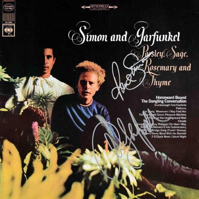 Simon & Garfunkel signed Parsley, Sage, Rosemary and Thyme album