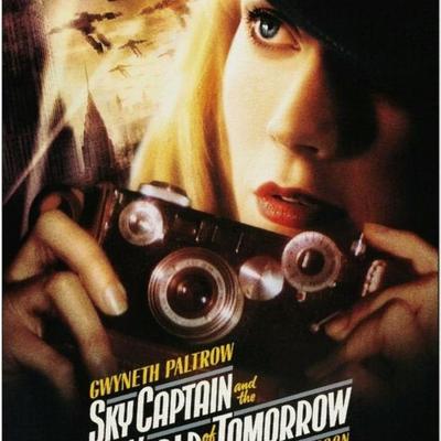 Sky Captain and the World of Tomorrow Gwyneth Paltrow 2004 original teaser movie poster  
