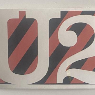U2 logo sticker 