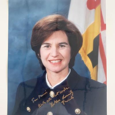 Kathleen Kennedy Townsend Signed Photo