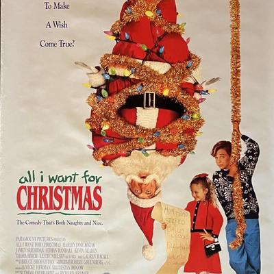 All I Want for Christmas 1991 Original Movie Poster